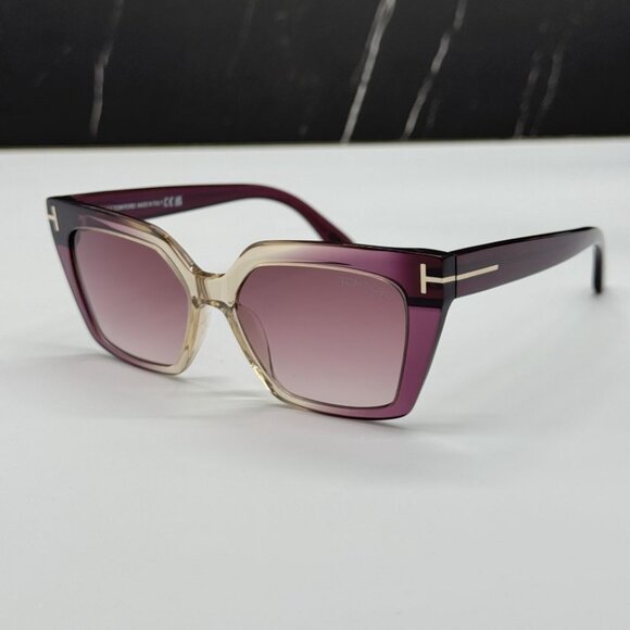 NEW TF1030 83Z TOM FORD BLACK/VIOLET FT1030/S 83Z WOMEN TOM FORD SUNGLASSES main image 3
